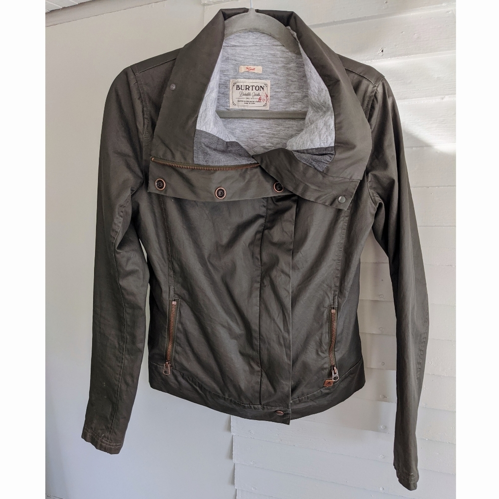 Burton Olive Utility Moto Jacket